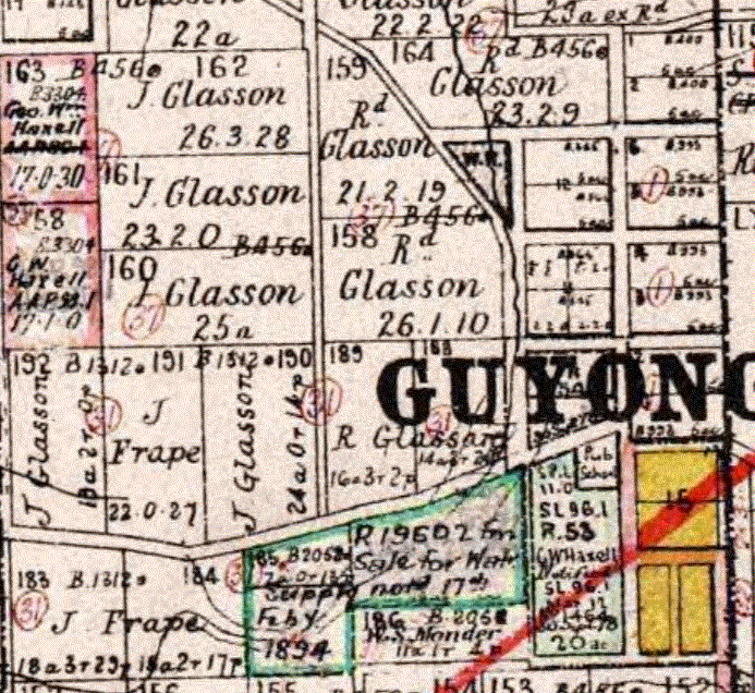 Guyong 1882 Parish Map